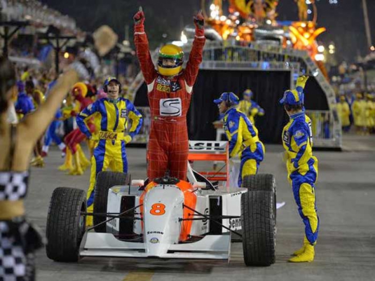 Unidos da Tijuca 2014 - Airton Senna