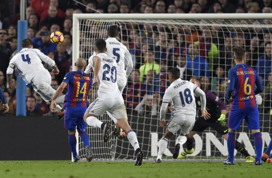 Sergio Ramos - Barcelona x Real Madrid 2016