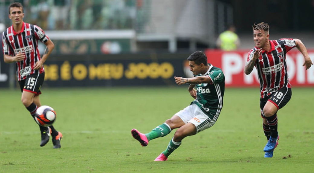 Palmeiras 3 x 0 São Paulo - Paulistão 2017 - Um gol de Dudu