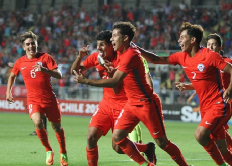 Chilenos est&atilde;o pr&oacute;ximos de disputar o Mundial Sub-17