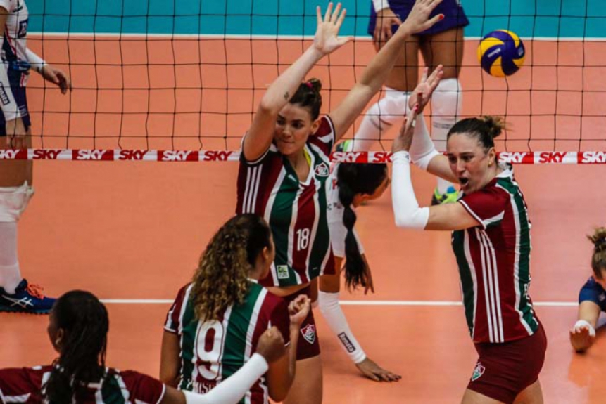 V&ocirc;lei Nestl&eacute; e Fluminense abrem nova fase da competi&ccedil;&atilde;o