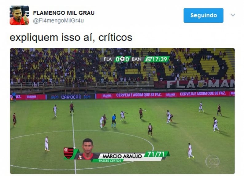 Antes questionado pela torcida do Flamengo, Márcio Araújo tem sido exaltado após as últimas atuações