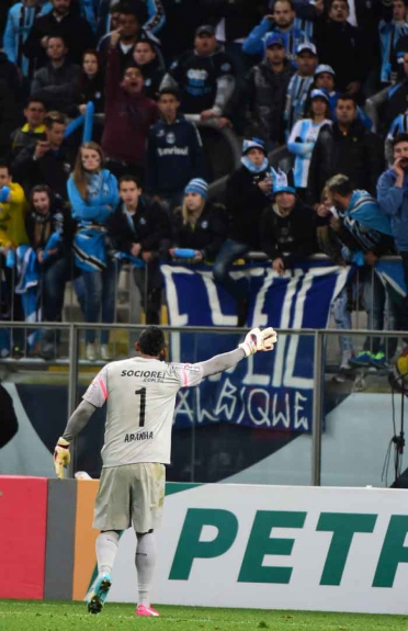 Aranha - goleiro no Santos