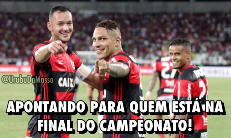 Com dois gols de Guerrero, Flamengo garantiu vaga na final e torcedores encheram a web com memes