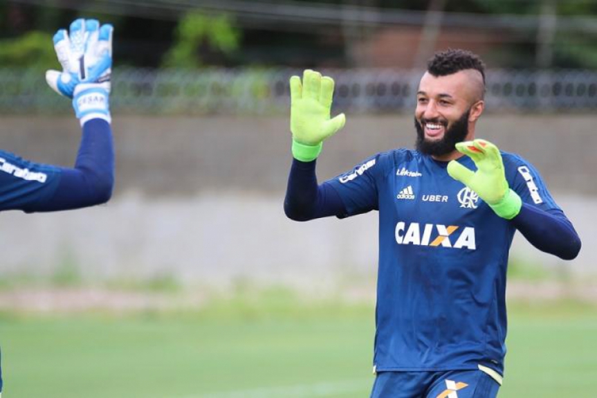 Muralha em treino do Flamengo