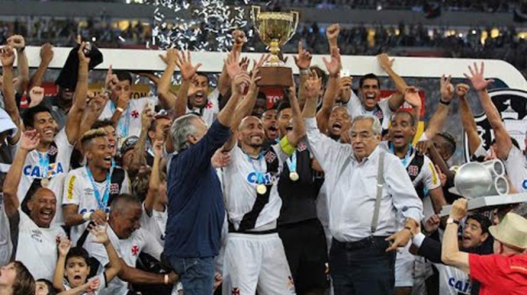 Vasco - comemorando Carioca de 2015 - Botafogo 1x2 Vasco