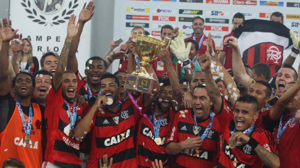 Flamengo - comemorando Carioca de 2014 - Flamengo 1x1 Vasco