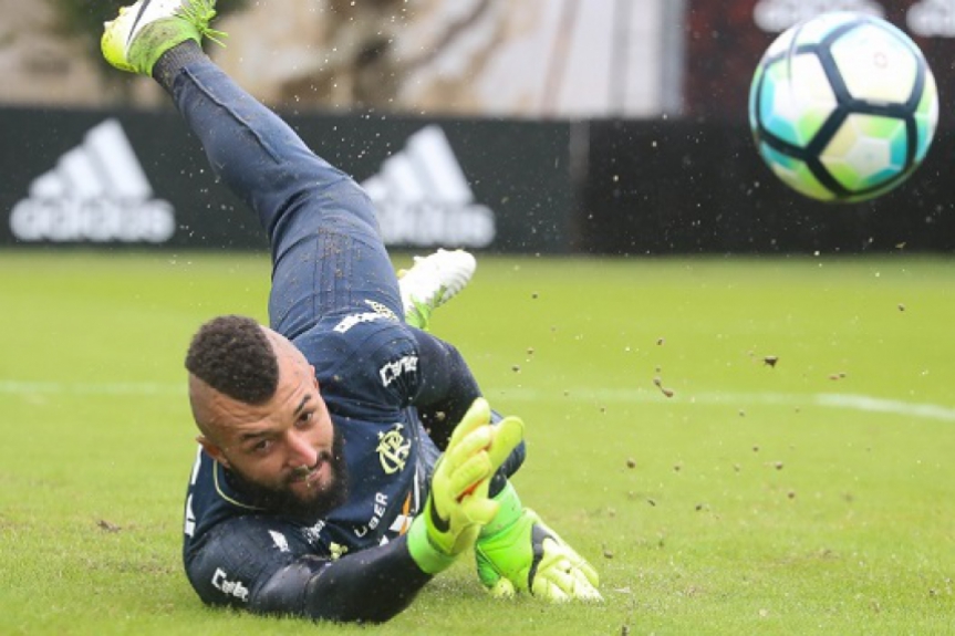 Muralha em treino do Flamengo