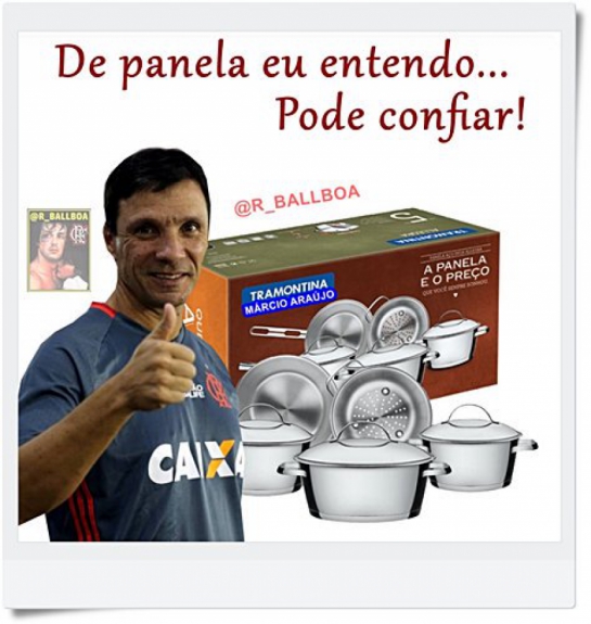 Montagens tamb&eacute;m foram postadas junto com a hashtag