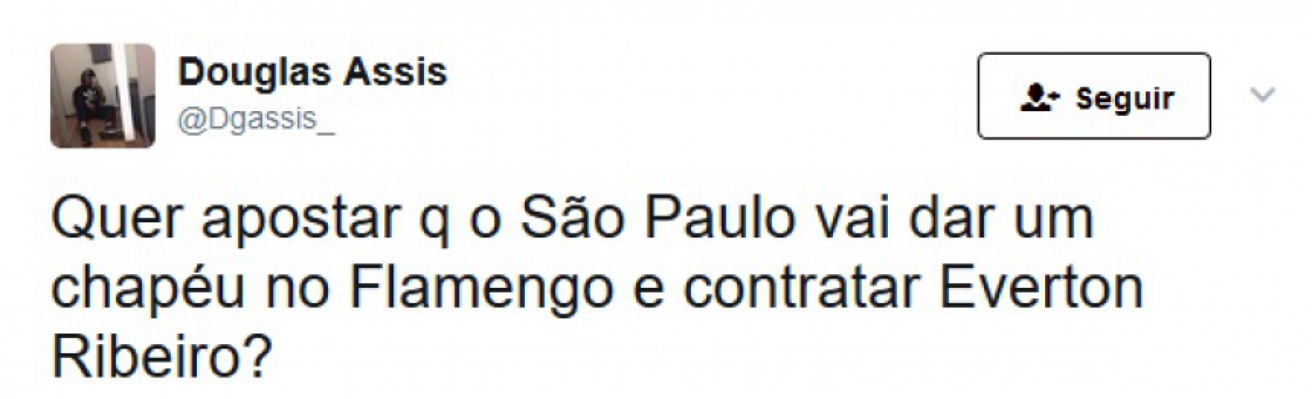 Torcedores do S&atilde;o Paulo tamb&eacute;m tinham certeza do 'chap&eacute;u'