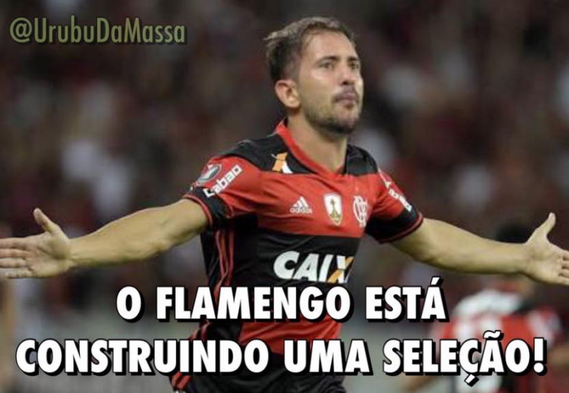 Acerto de &Eacute;verton Ribeiro com Flamengo rendeu memes na web