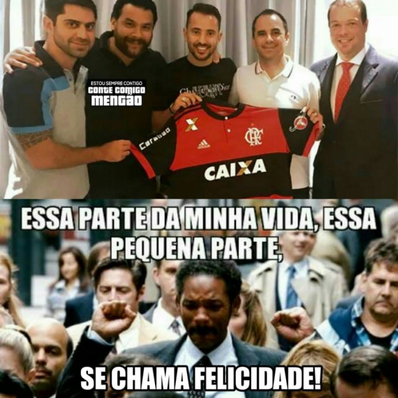Acerto de &Eacute;verton Ribeiro com Flamengo rendeu memes na web