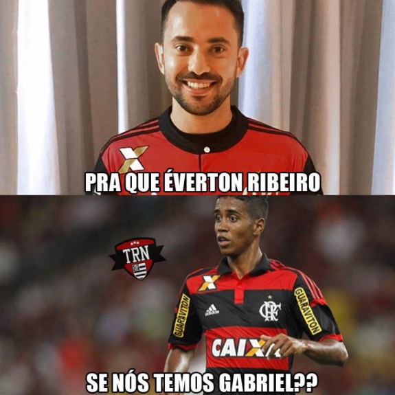 Acerto de &Eacute;verton Ribeiro com Flamengo rendeu memes na web
