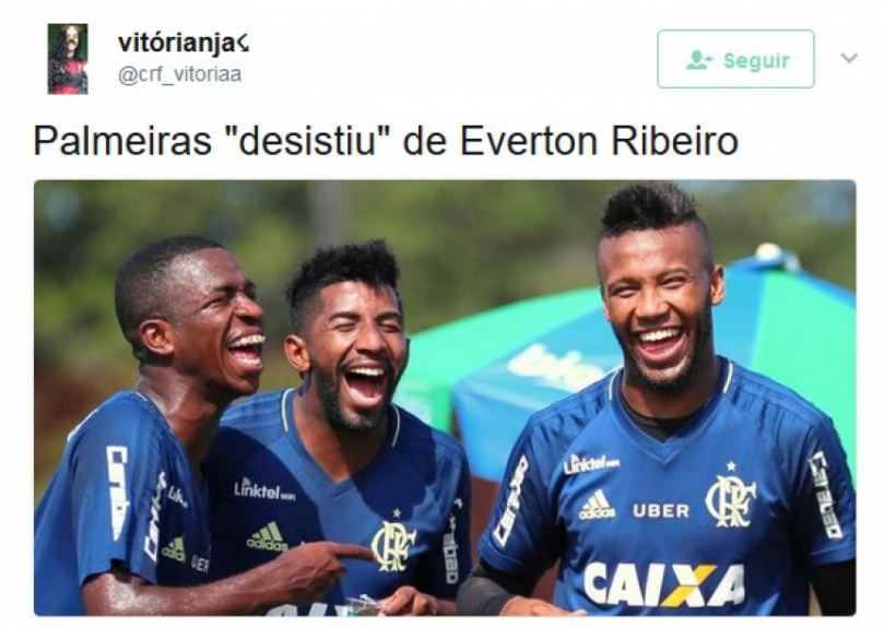 Acerto de &Eacute;verton Ribeiro com Flamengo rendeu memes na web
