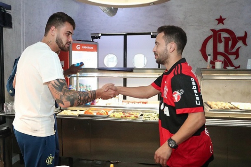 Vizeu com Everton Ribeiro