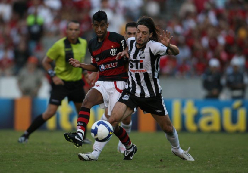 Flamengo 1x0 Santos - 31/10/2009 - DERROTA