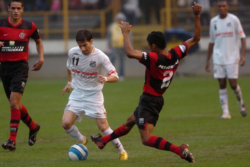 Santos 3x0 Flamengo - 5/8/2007 - VIT&Oacute;RIA