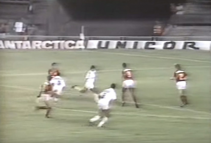 Flamengo 1x2 Bragantino - 5/9/1990 - VIT&Oacute;RIA