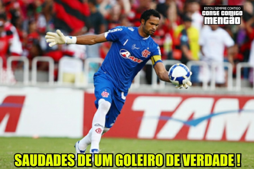 Rubro-negros mostraram insatisfa&ccedil;&atilde;o com falhas de Alex Muralha