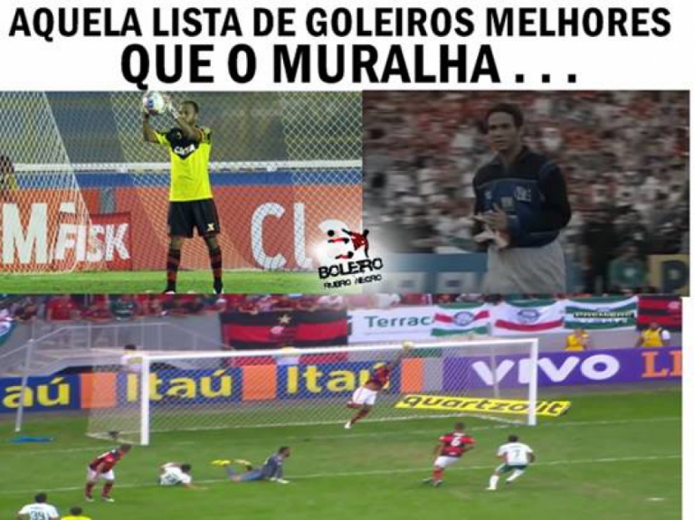 Rubro-negros mostraram insatisfa&ccedil;&atilde;o com falhas de Alex Muralha