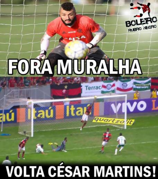 Rubro-negros mostraram insatisfa&ccedil;&atilde;o com falhas de Alex Muralha