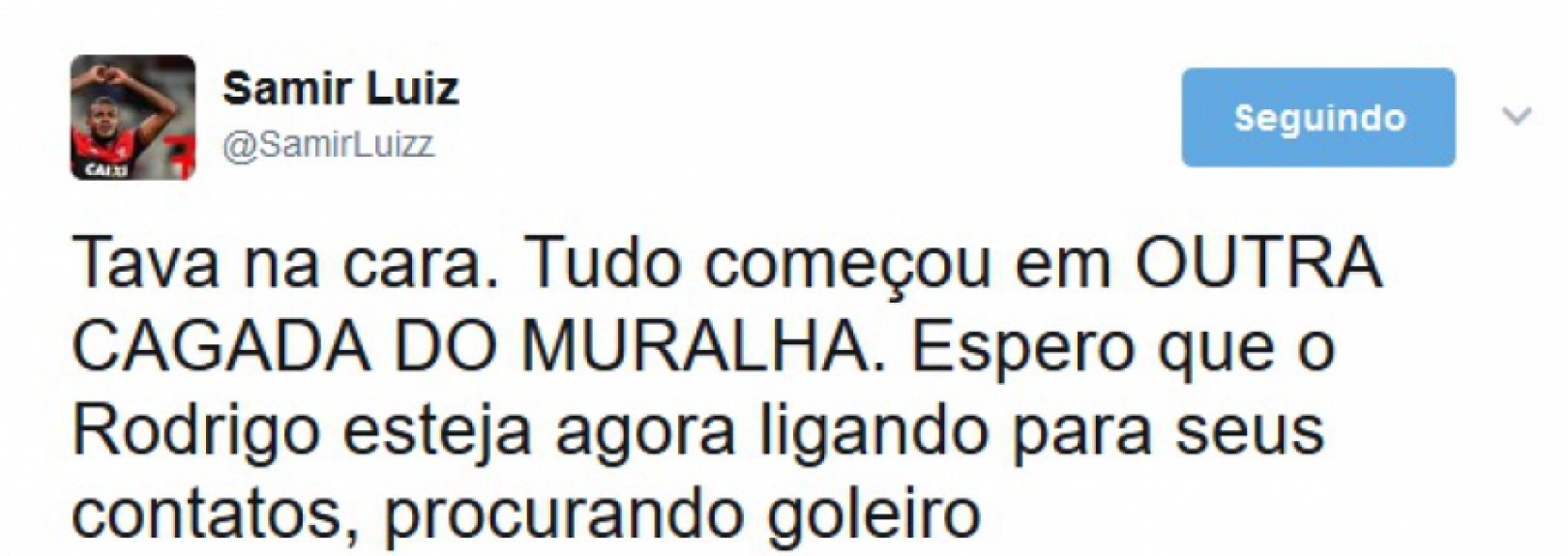Rubro-negros mostraram insatisfa&ccedil;&atilde;o com falhas de Alex Muralha