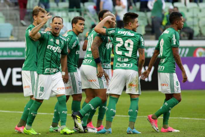 Palmeiras x Fluminense - Comemora&ccedil;&atilde;o de Guerra