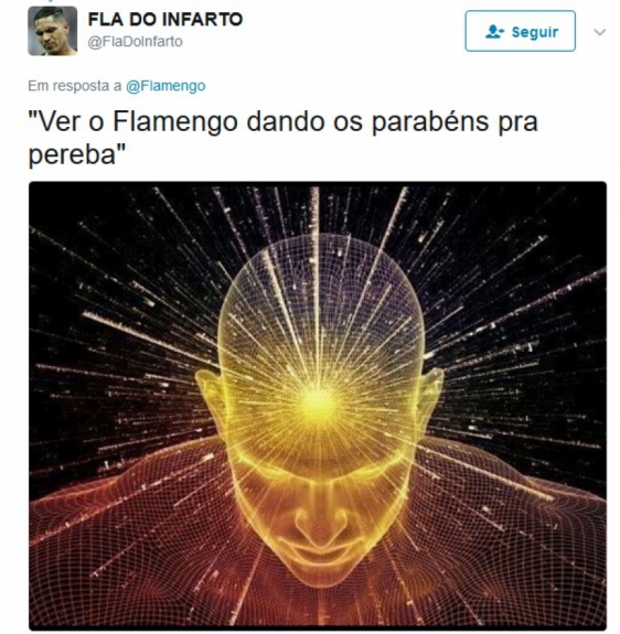 Rubro-negros aproveitaram post de parab&eacute;ns para cornetar M&aacute;rcio Ara&uacute;jo