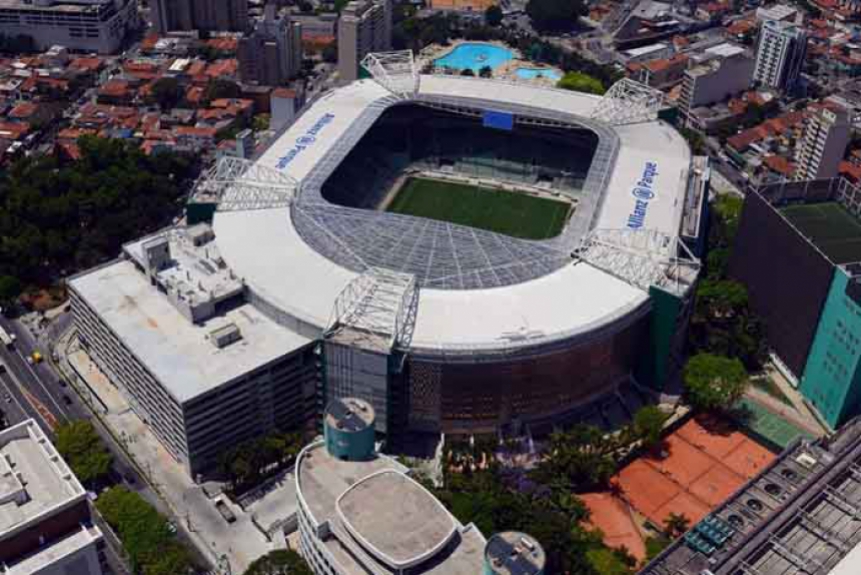 Allianz Parque (construido para a Copa de 2014)