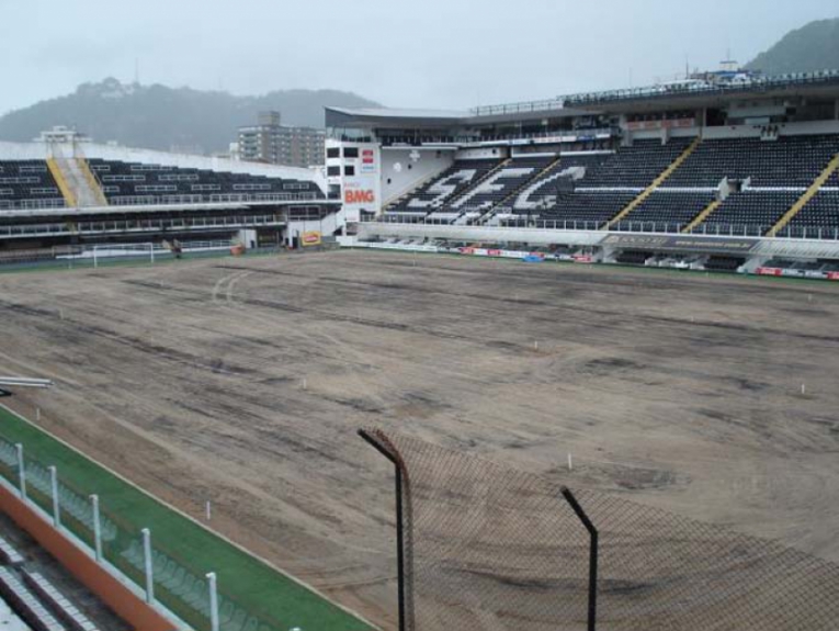 Vila Belmiro - Reforma entre 2015 e 2016