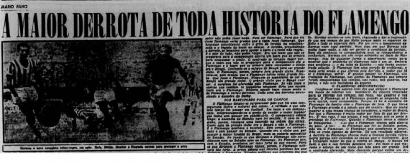 Estreia do Flamengo no Maracan&atilde;