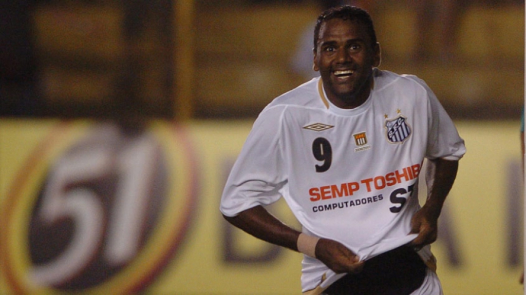 Kl&eacute;ber Pereira pelo Santos em 2008