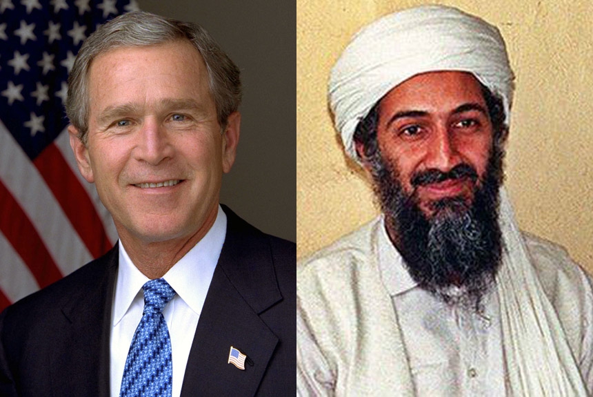 George W. Bush x Osama Bin Laden