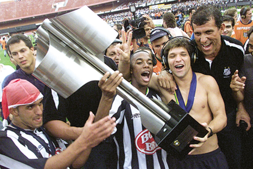 Santos campe&atilde;o brasileiro de 2002