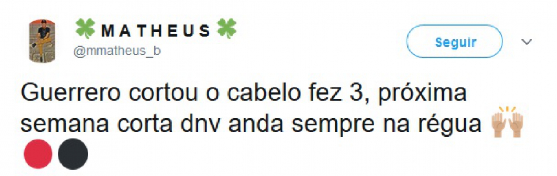 Novo corte de cabelo tamb&eacute;m foi considerado diferencial para os gols