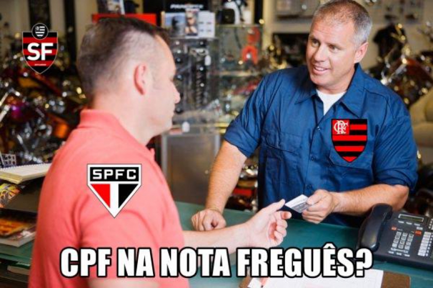 Os memes da vit&oacute;ria do Flamengo sobre o S&atilde;o Paulo