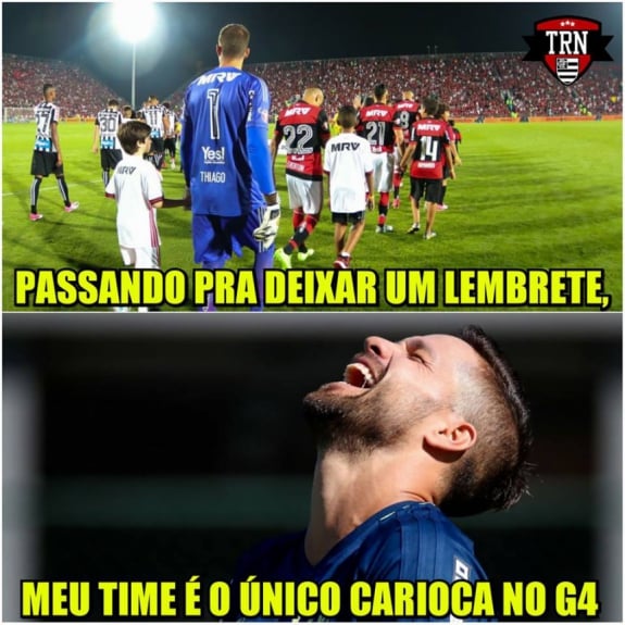 Os memes da vit&oacute;ria do Flamengo sobre o S&atilde;o Paulo