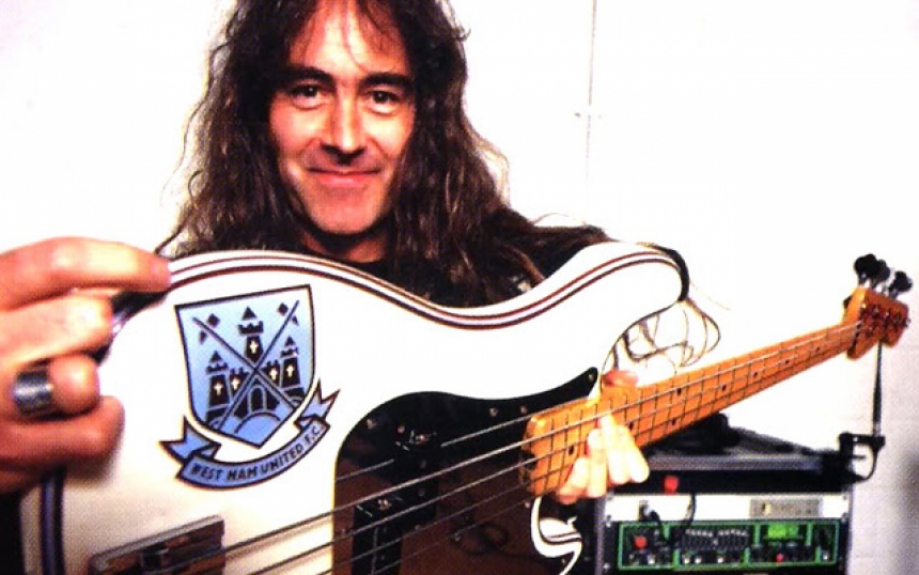 Steve Harris (Iron Maiden) - West Ham