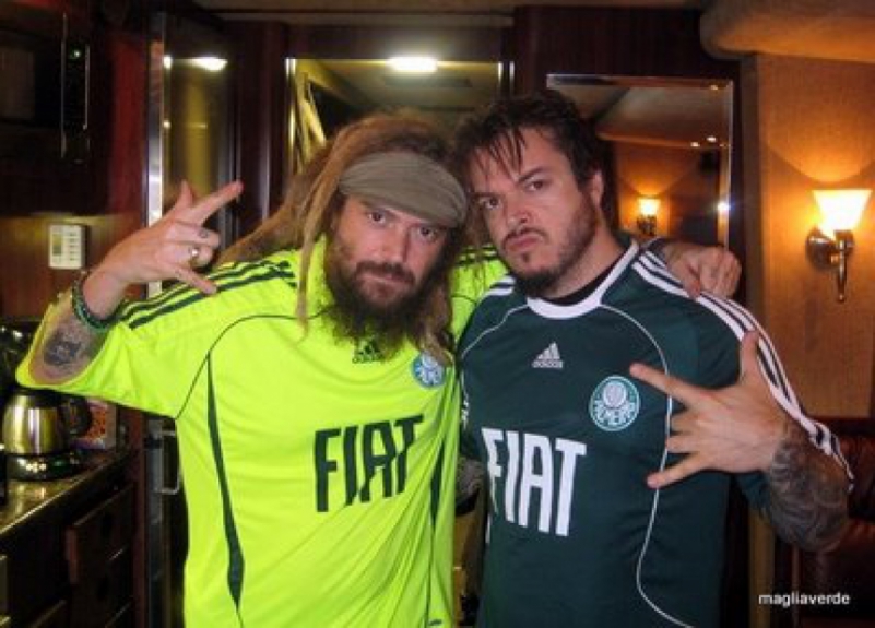 Max e Igor Cavalera (Sepultura) - Palmeiras