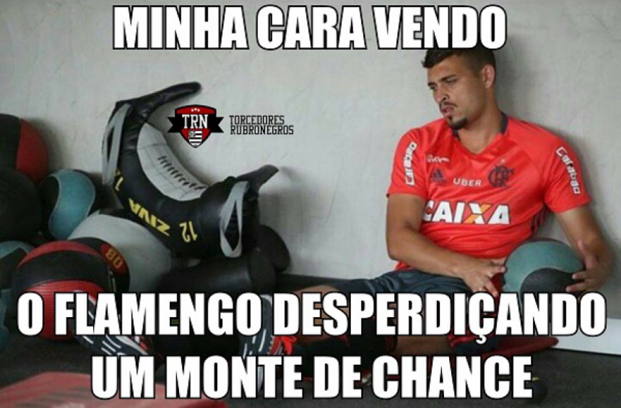 Torcedores se manifestaram nas redes sociais ap&oacute;s empate na Ilha do Urubu