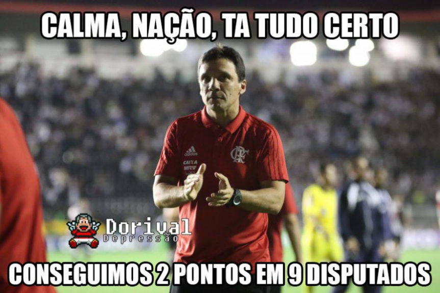 Torcedores se manifestaram nas redes sociais ap&oacute;s empate na Ilha do Urubu