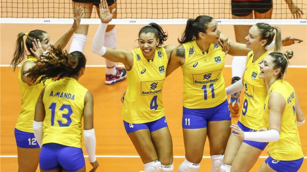 Brasil e B&eacute;lgica - Grand Prix de V&ocirc;lei