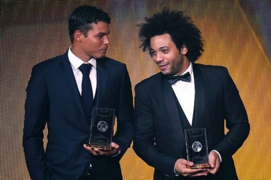 Thiago Silva e Marcelo