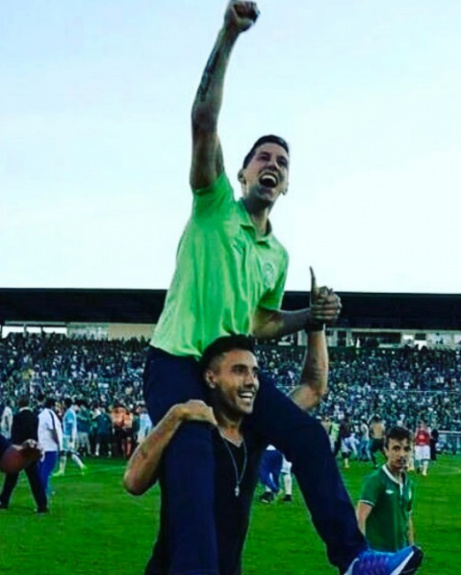 Alan Ruschel e Jakson Follmann