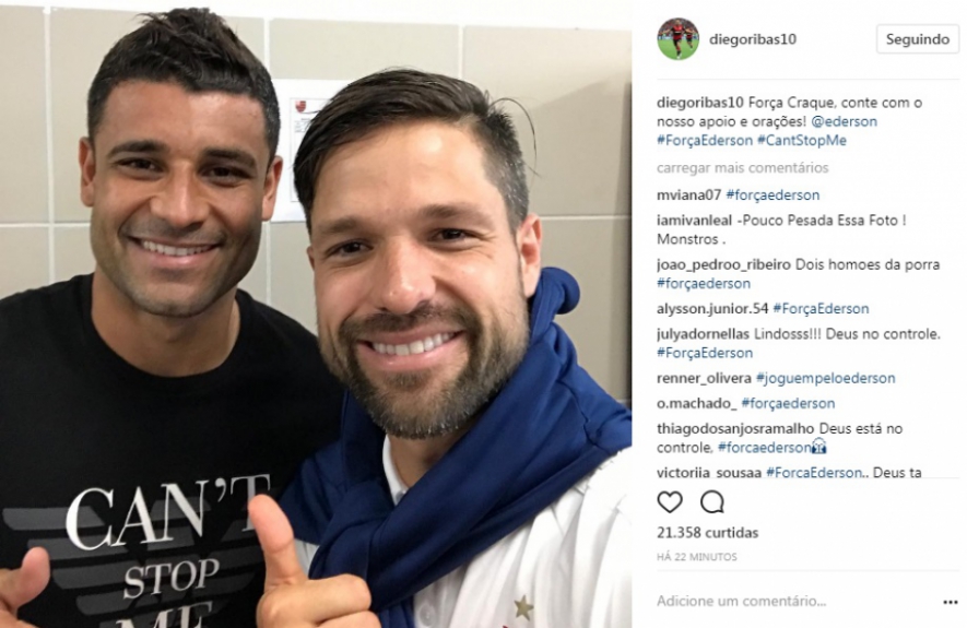 Diego Ribas #For&ccedil;aEderson