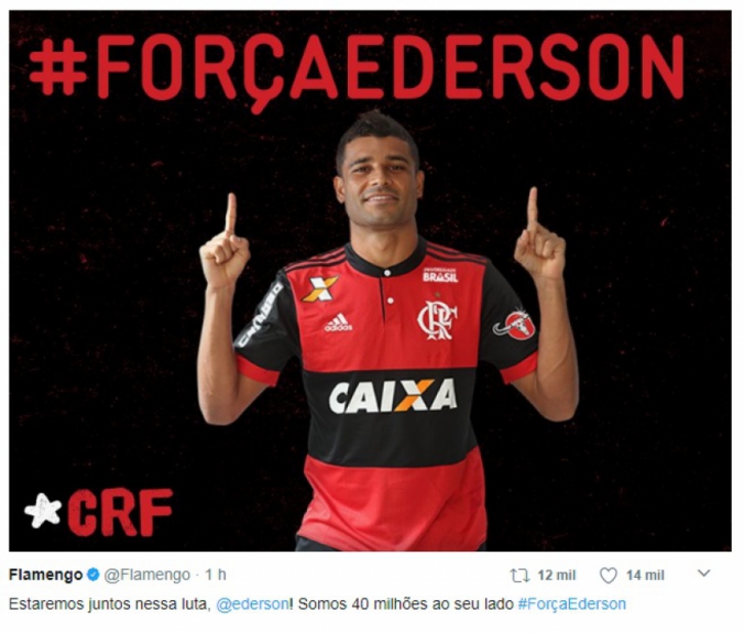 Flamengo #For&ccedil;aEderson