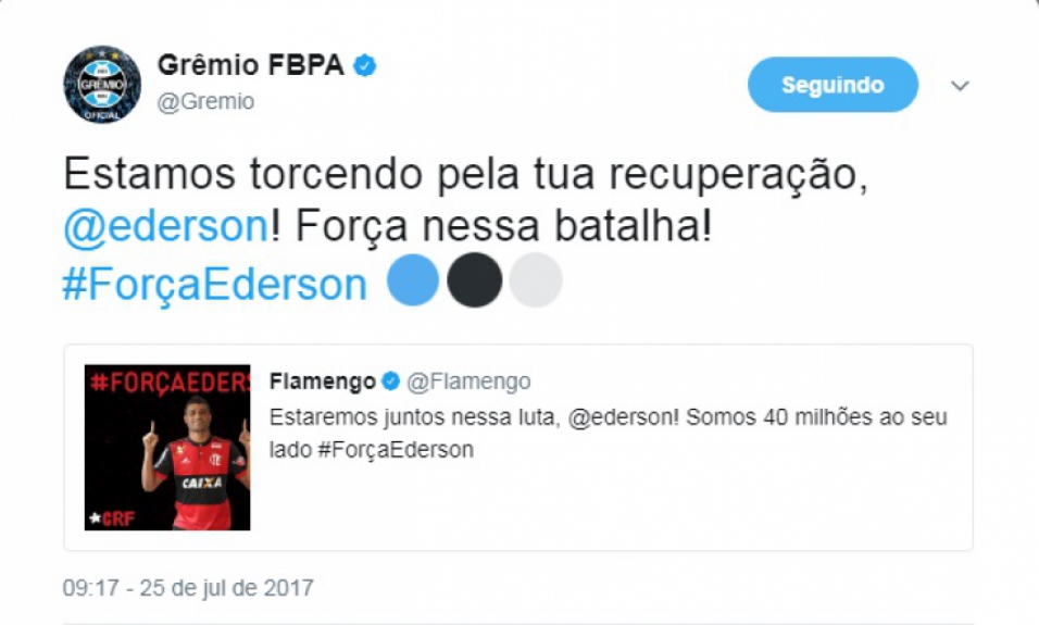 Gr&ecirc;mio #For&ccedil;aEderson