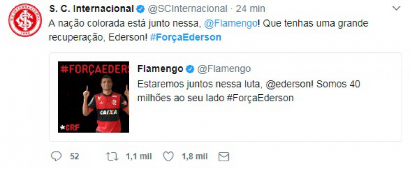 Internacional - RS #For&ccedil;aEderson
