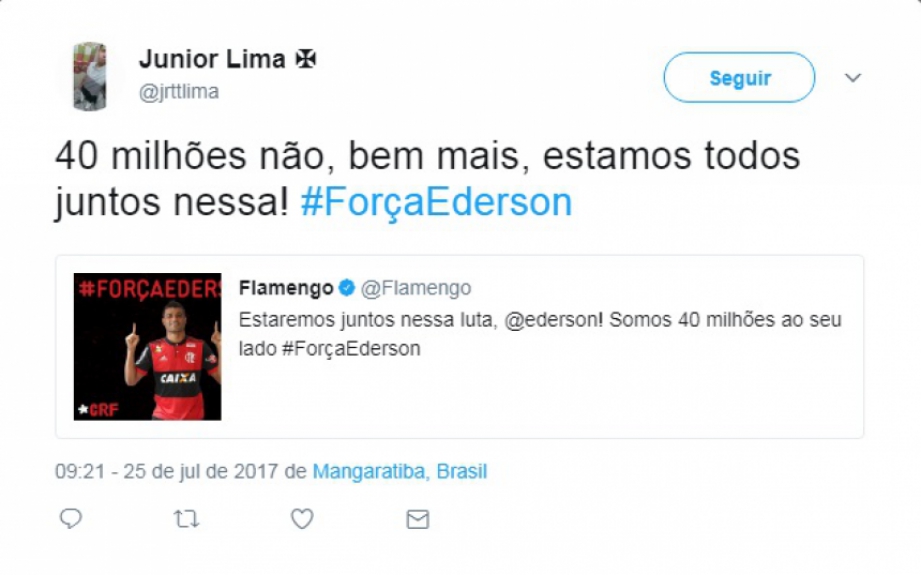 Torcedor do Vasco #For&ccedil;aEderson