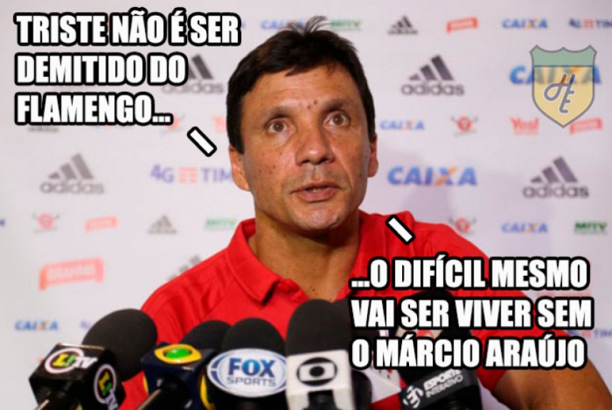 Anúncio da demissão de Zé Ricardo agitou a web